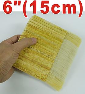 4 pcs x 6 inch Bamboo Brush   